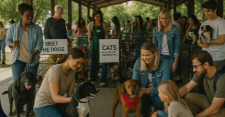 A tradicional feira de adoção “Eu amo, eu adoto” em Santo André foi antecipada para domingo (19)